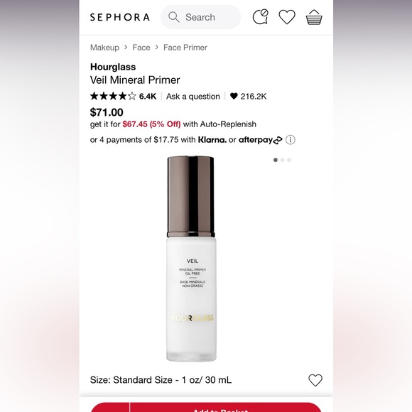 Hourglass veil mineral primer - Picture 3 of 3